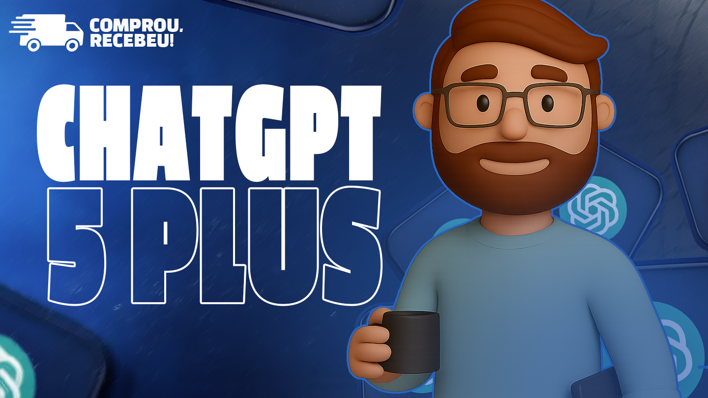 CHATGPT 5 PLUS - PLANO MENSAL 30 DIAS - ACESSO COMPARTILHADO