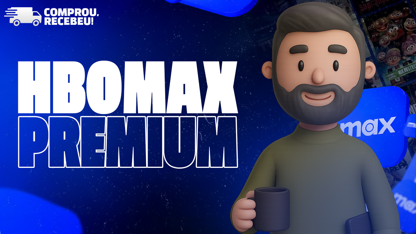 HBO Max - Tela Privada - Plano Mensal 30 Dias