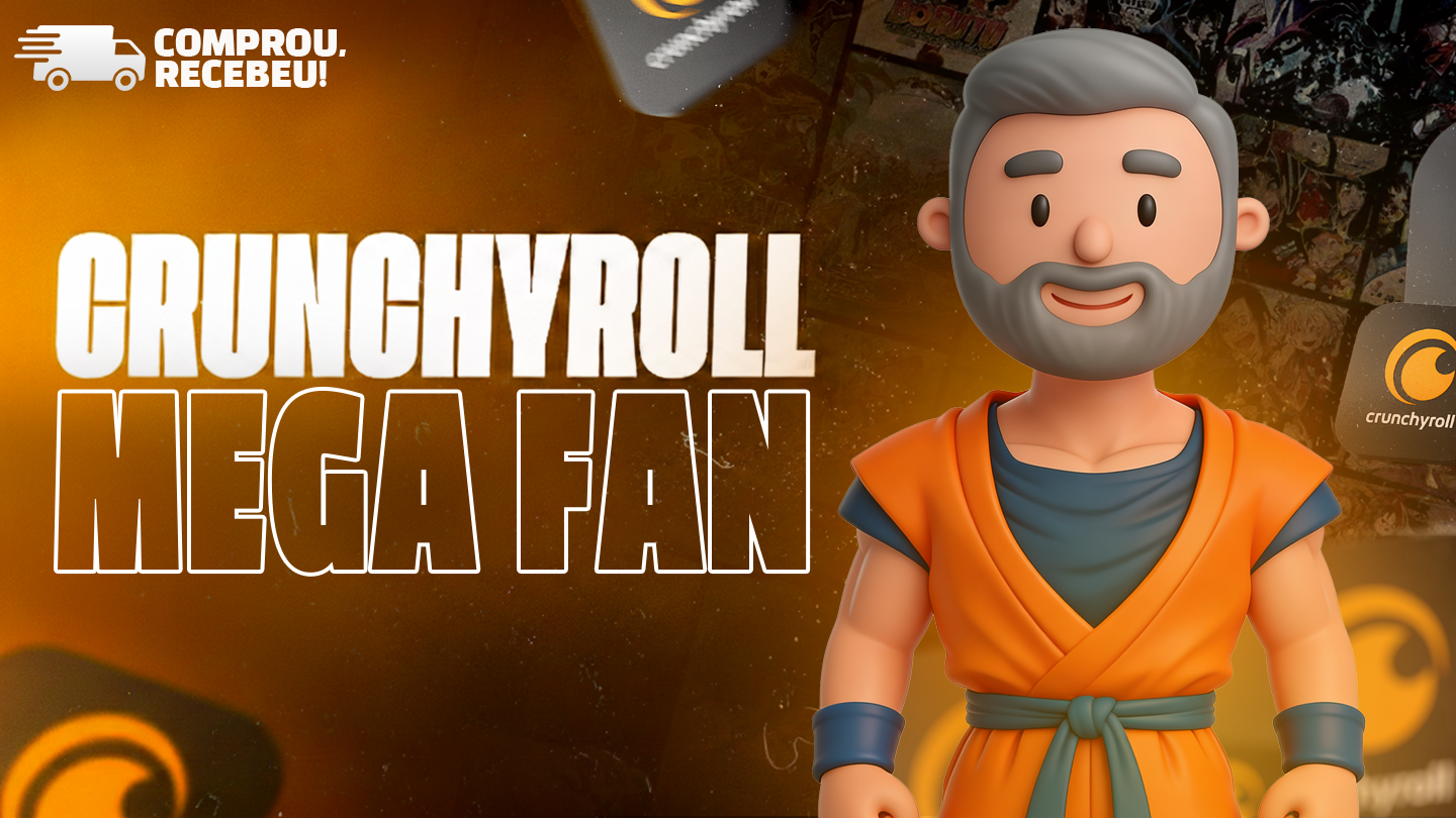CRUNCHYROLL - TELA PRIVADA - PLANO MENSAL 30 DIAS