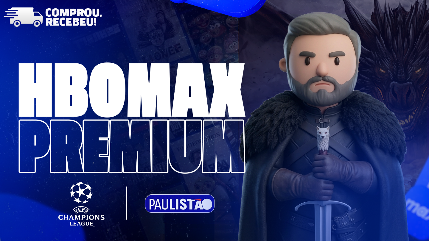 HBO Max - Tela Privada - Plano Mensal 30 Dias